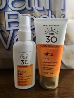 BBW Tahiti Isle SPF 30 Sunscreen 2 Piece Set